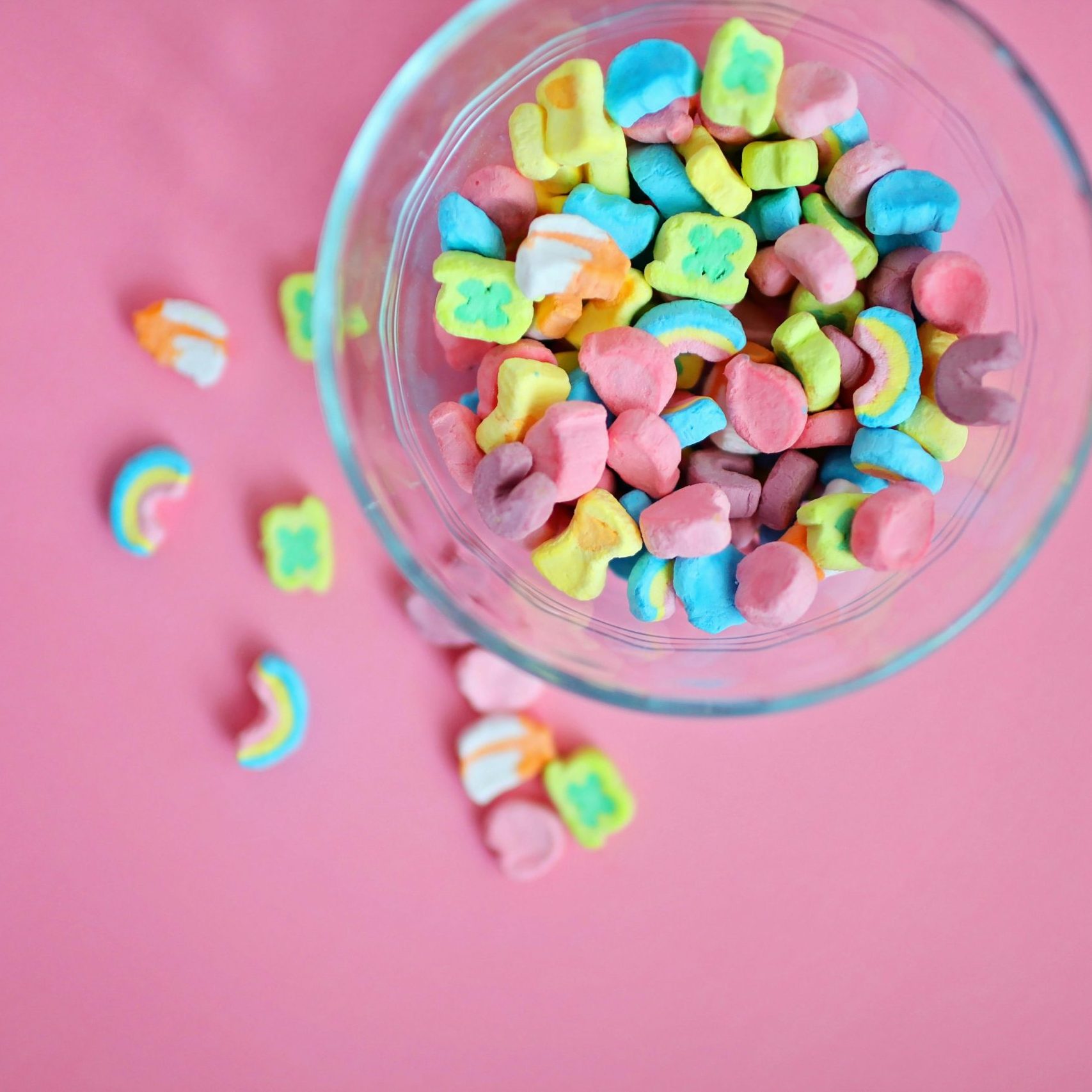bunte Marshmallows